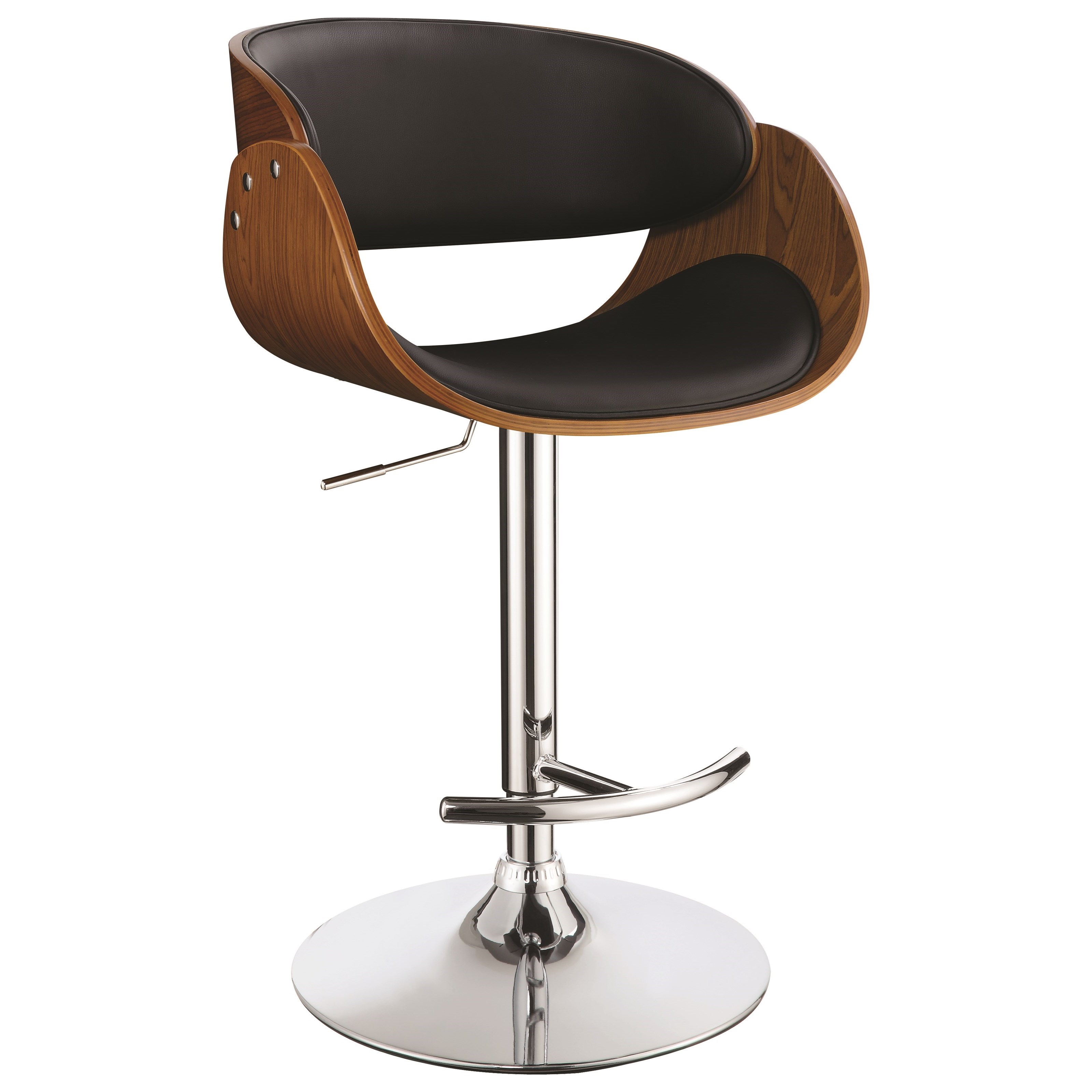 Threshold adjustable store bar stool